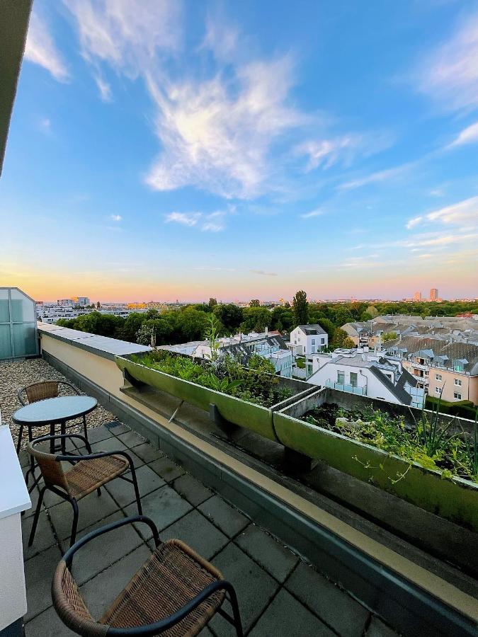 Schone Wohnung Mit Dachterrasse Wien Exteriör bild